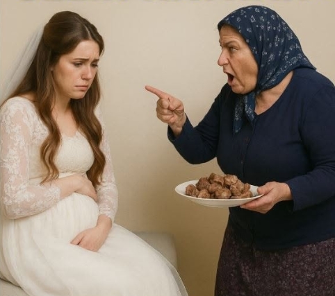 Bir gün hamile bir gelinin