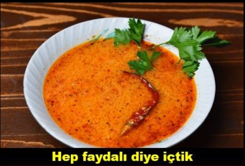 Tarhana çorbasıyla ilgili uyarı!