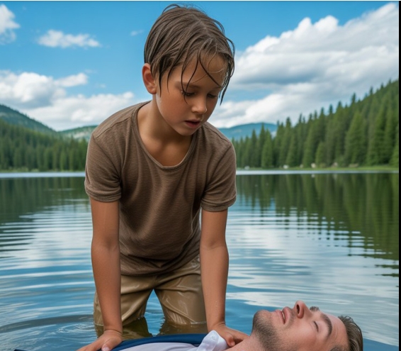 12 Yaşındaki  Çocuk, Pahalı Takım Elbiseli Bir Adamı Kurtarmak İçin Nehre Atladı – Gerçek Kimliğinden Habersiz ve Adamın Sonrasında Yaptıkları Tüm Şehri Şaşkına Çevirdi