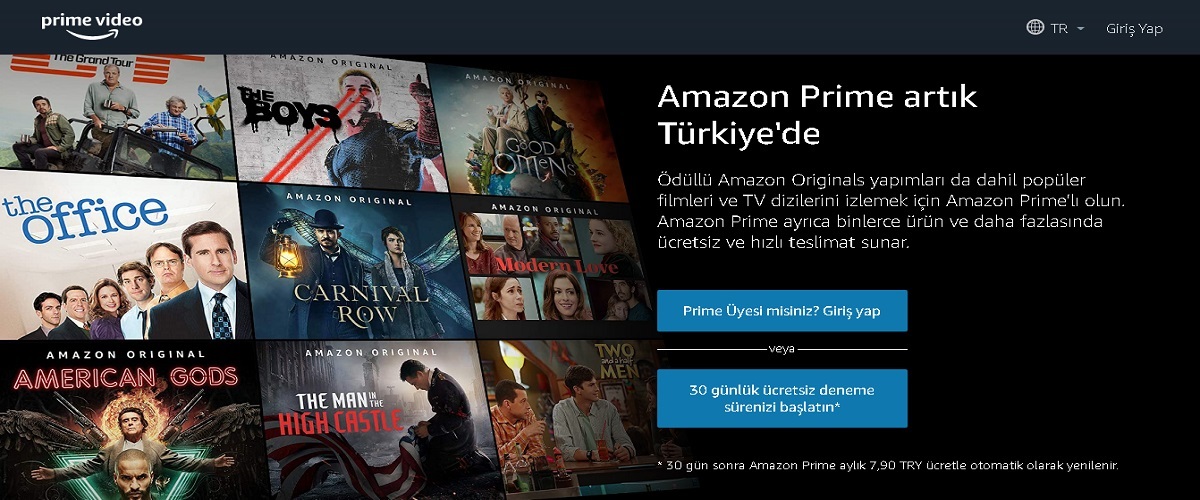 Amazon Prime ücretsiz 1 ay nasıl izlenir? Amazon Prime üyeliği nasıl yapılır?