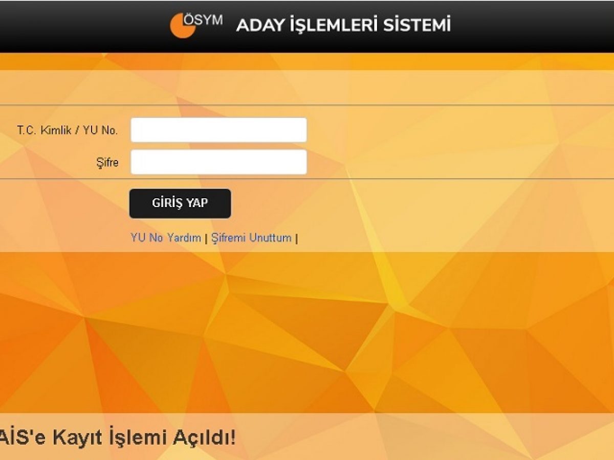Osym Kpss Yds Sonuclari Ogrenme Linki T C Kimlik Yu Numarasi Ve Aday Sifresi Ile Yds Sonucu Nasil Ogrenilir