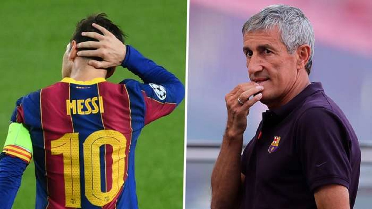 Barça, Setien “Messi’yi eğitmek zor” dedi!