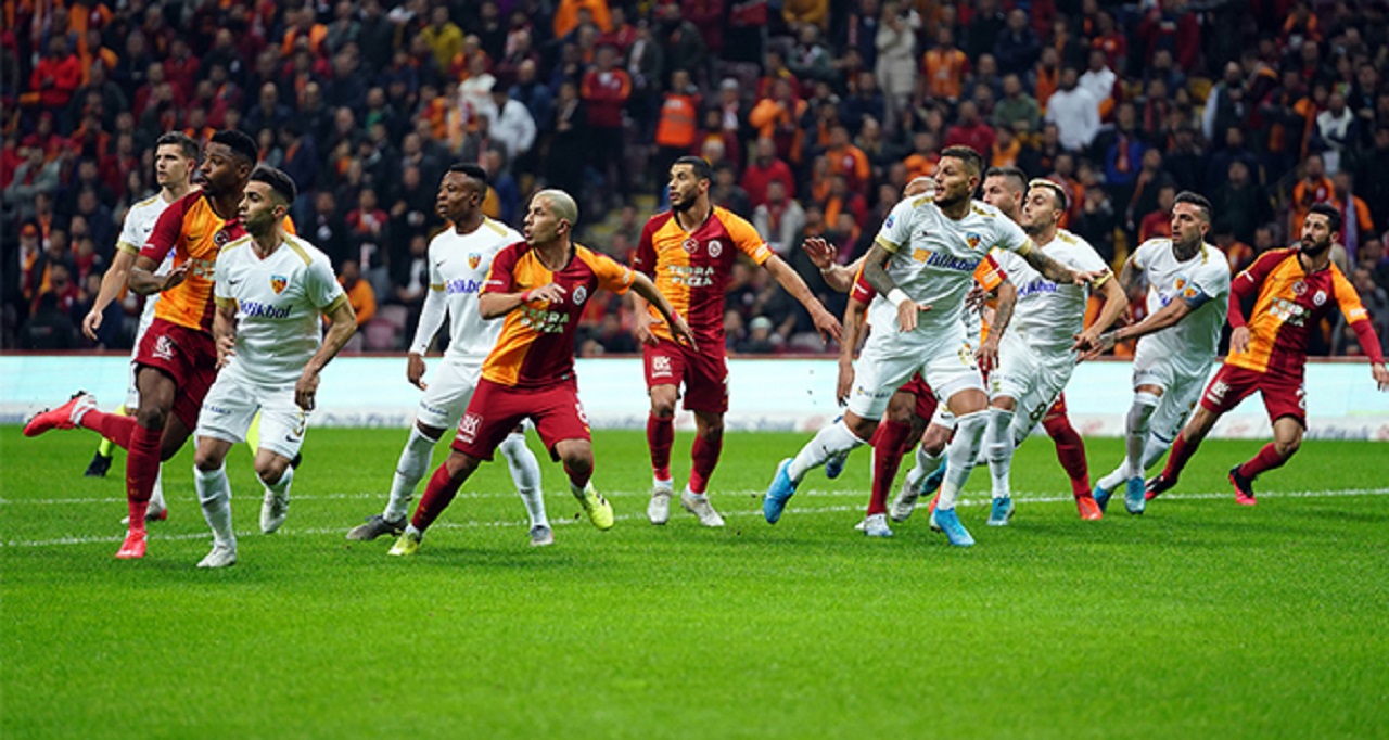 Galatasaray (1-1) Kayserispor maç skoru kaç kaç bitti! Galata maç sonucu, Gs- Kayseri maçı özeti