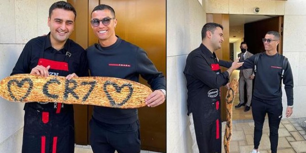 Dubai’de Cristiano Ronaldo Türk şef CZN Burak’ın restoranında yemek yedi!