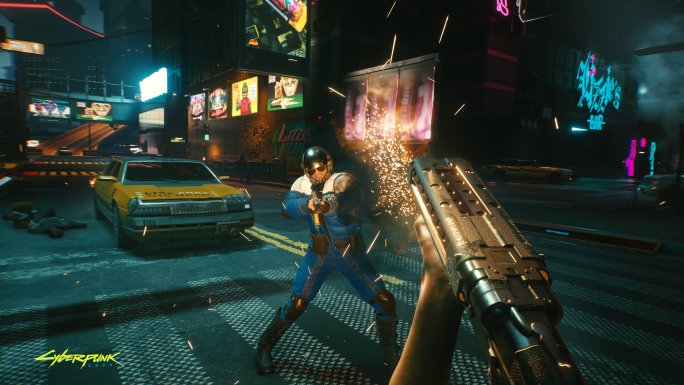 Cyberpunk2077 Party at night RGB en e04dd18a