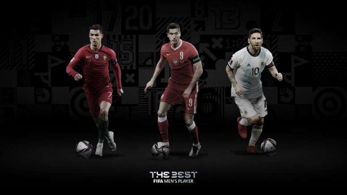 FIFA, En İyi Ödül için (Lionel Messi, Cristiano Ronaldo, Robert Lewandowski) üç finalistin isimlerini açıkladı