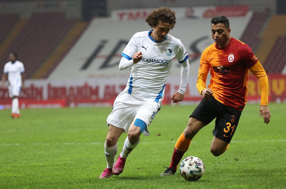 Mısırlı Mohamed double, Galatasaray’ın üst üste sekiz galibiyetine yardımcı oldu