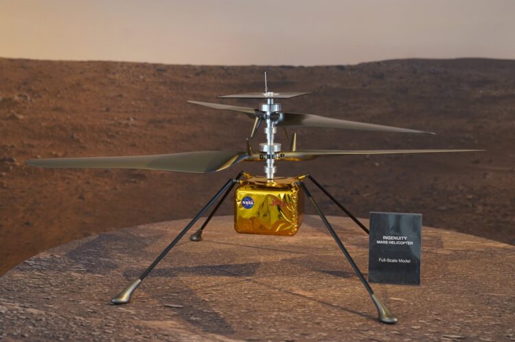 NASA’nın Ingenuity helikopteri 8 Nisan’da ilk Mars uçuşunu yapacak