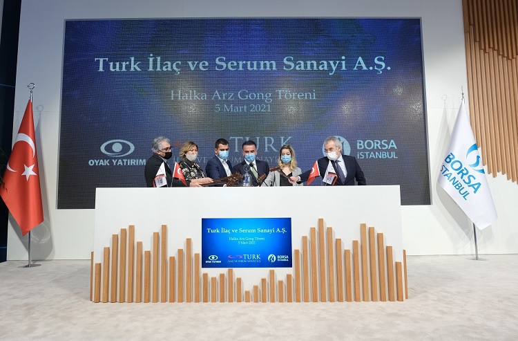 Turk İlaç ve Serum Sanayi Hisse Senedi (TRILC) halka arzına rekor talep