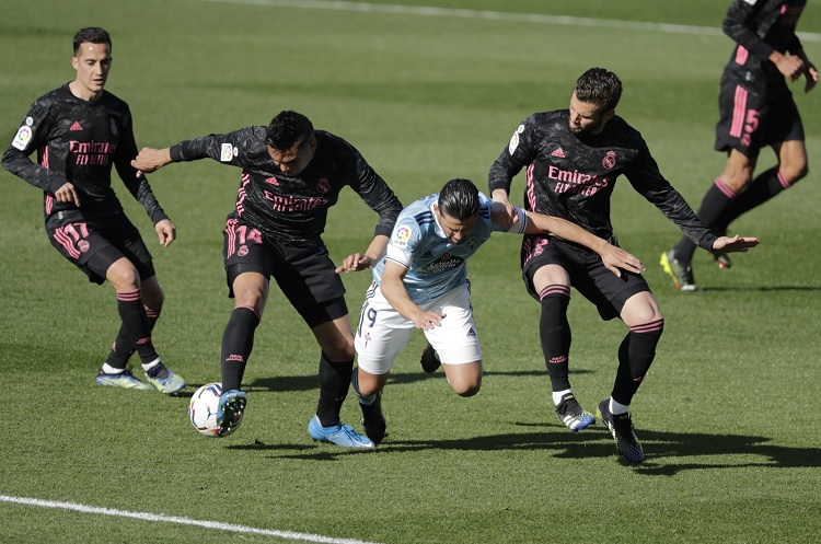 Real Madrid, Celta Vigo’da 3-1 galibiyetle Atletico’nun peşinden 2. oldu