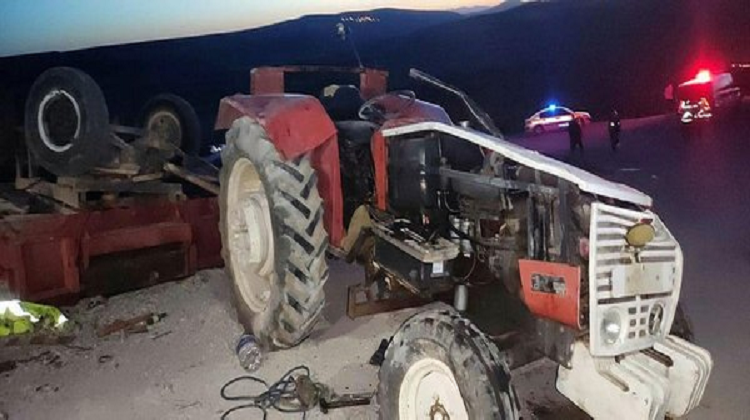 Haymana’da piknikten dönerken traktör faciası yaşandı