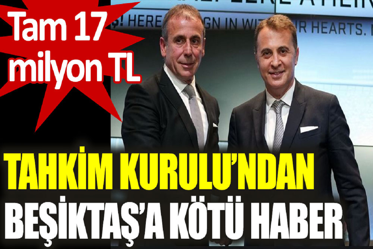 Tahkim Kurulu Beşiktaş’ın Abdullah Avcı’ya 17 milyon ödemesine karar verdi