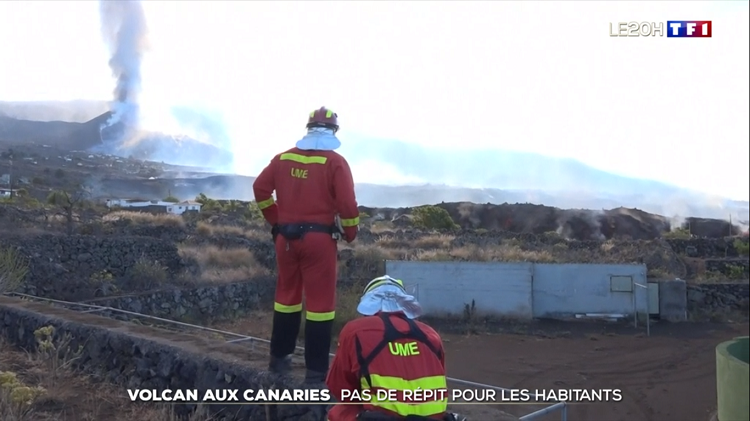 Kanarya Adaları’ndaki Volkan: La Palma havaalanı kül bulutu nedeniyle kapanıyor