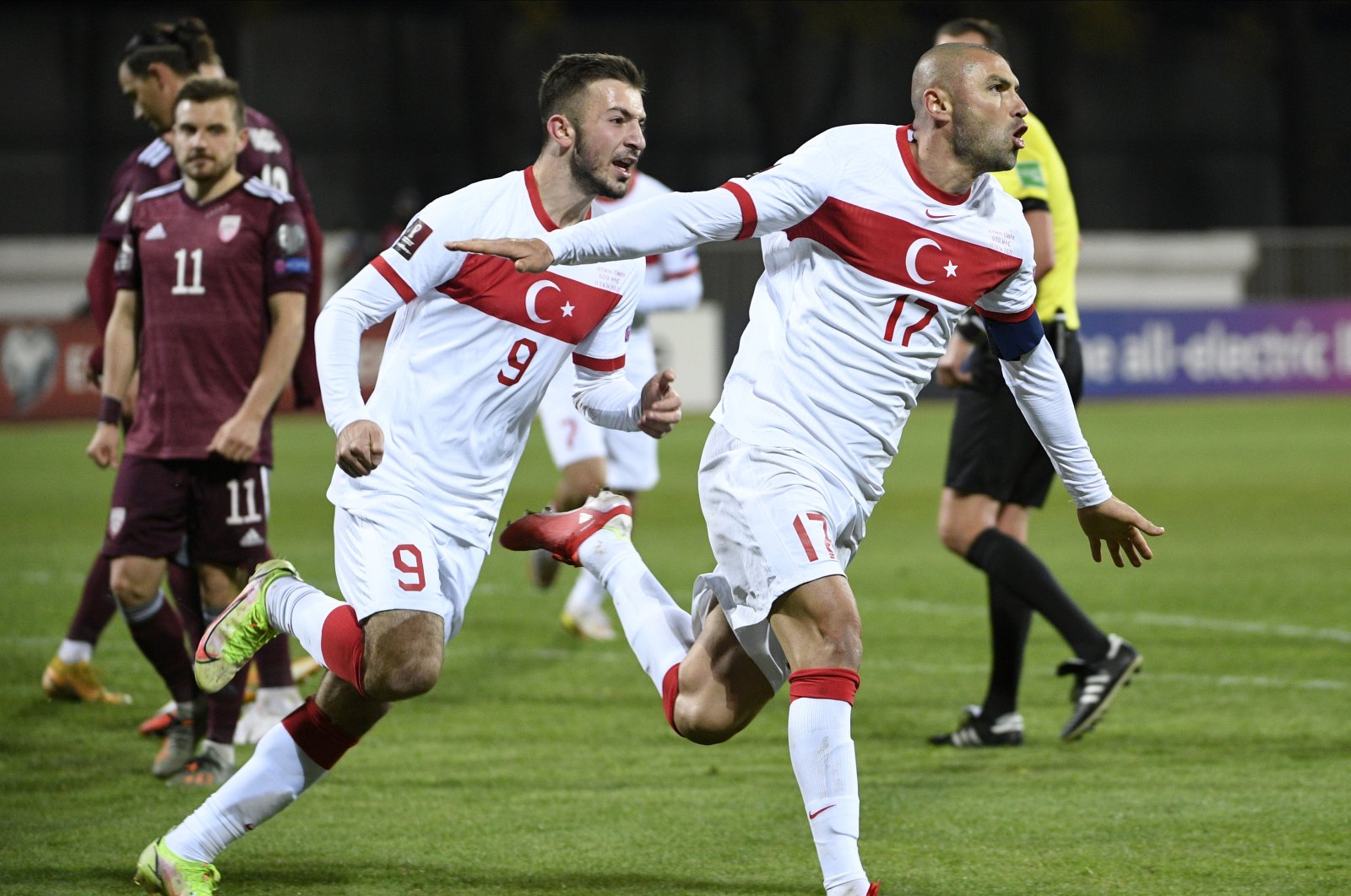 Türkiye, 2022 Dünya Kupası şansını Letonya’yı 2-1 yenerek devam ettirdi