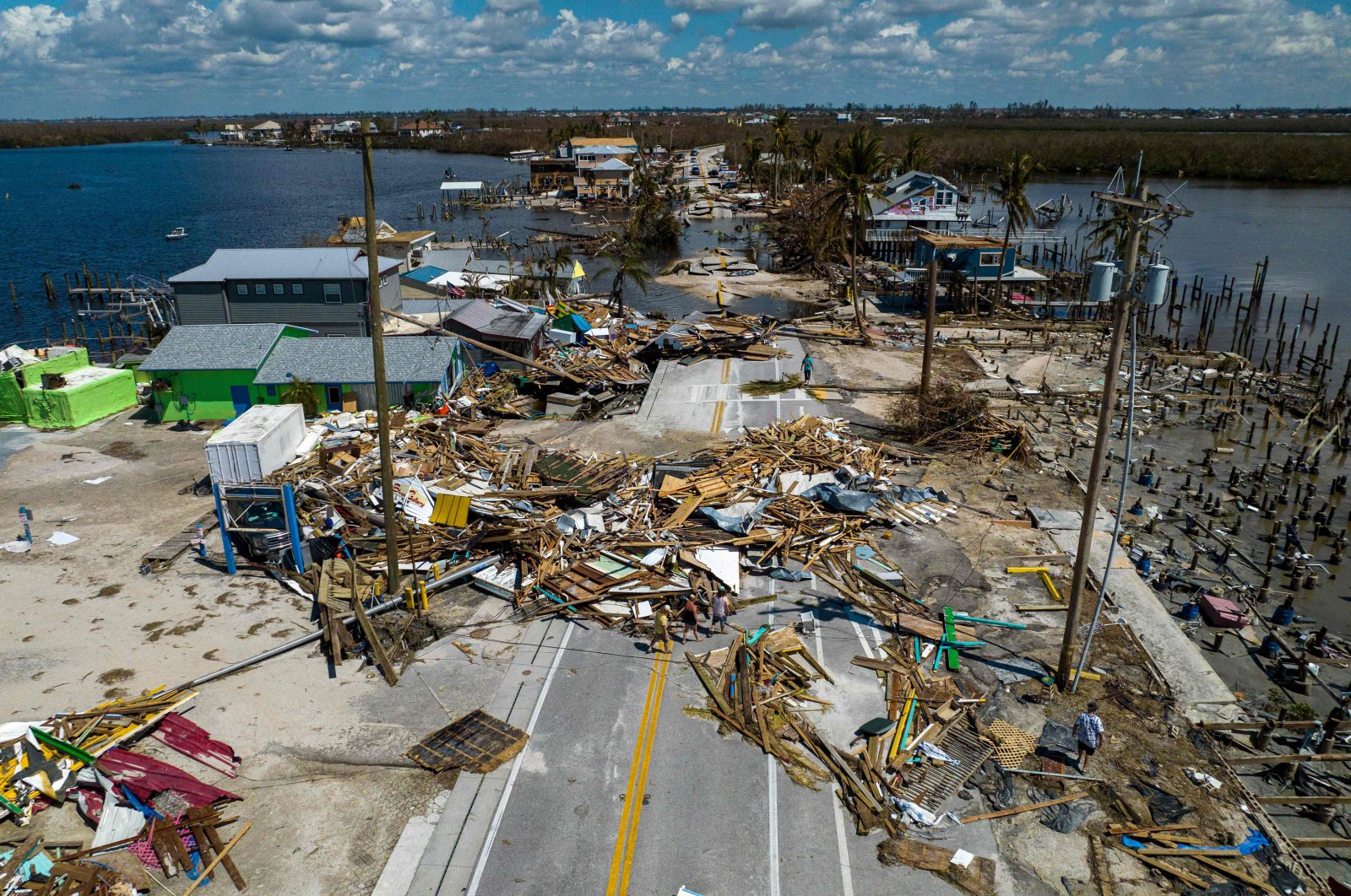 Ian Kasırgası’ndan sonra hala Florida’da sığınaklarda bulunan 10.000 kişi