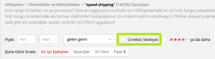 Ücretsiz Gönderim Nedir?