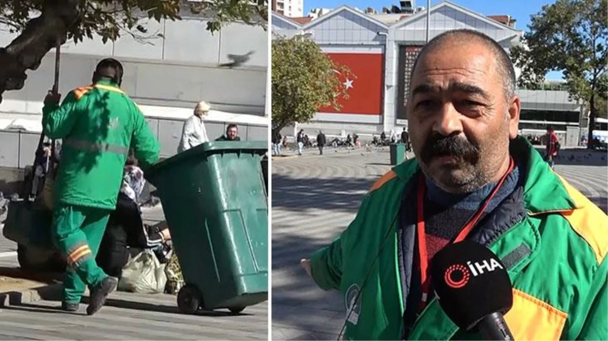 Çöp toplarken buldu