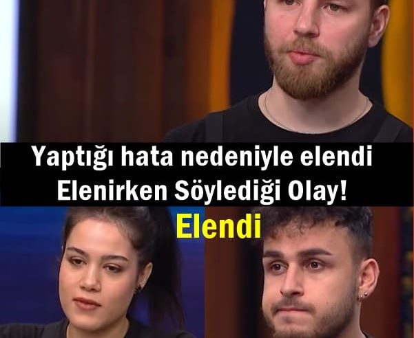 Elenme sebebi çok başka