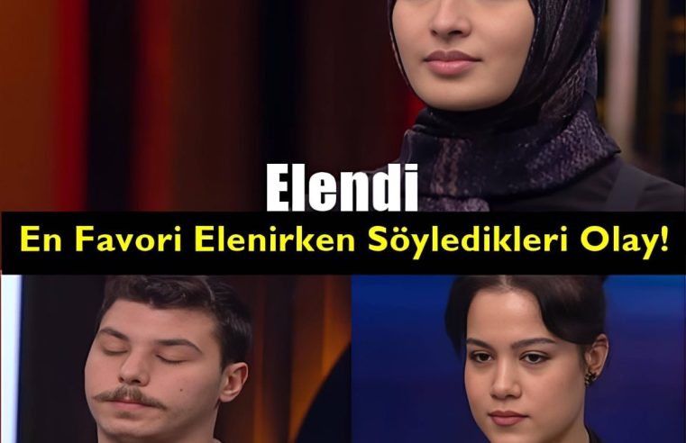 masterchef elenen yarışmacı