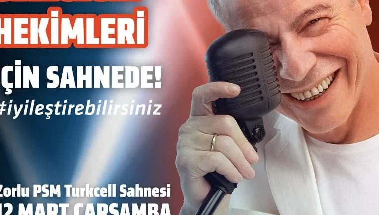 Levent Yüksel Geleceğin Hekimleri İçin Sahne Alıyor – Basın Bülteni