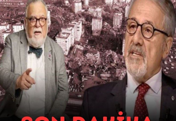 Celal Şengör ve Prof. Dr. Naci Görür apar topar