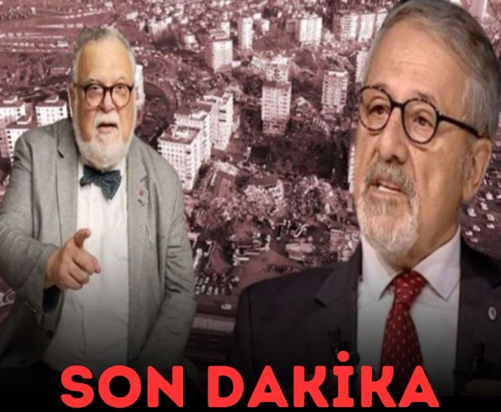 Celal Şengör ve Prof. Dr. Naci Görür apar topar