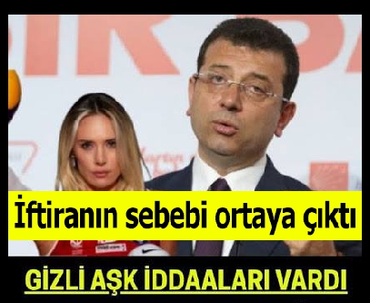 İftiranın sebebi ortaya çıktı