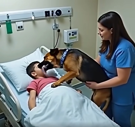 Köpek sahibinin tabutuna atladı