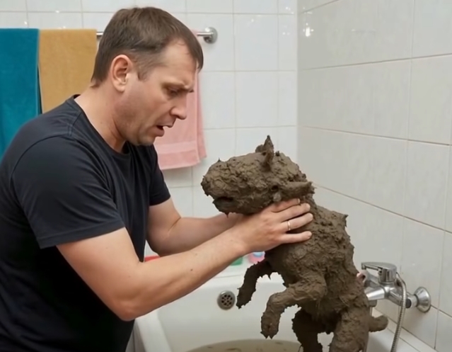 Küçük Köpeği Kurtardığını Düşünmüştü!