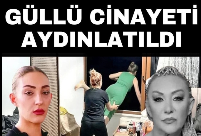 Güllü pencereden böyle atılmış