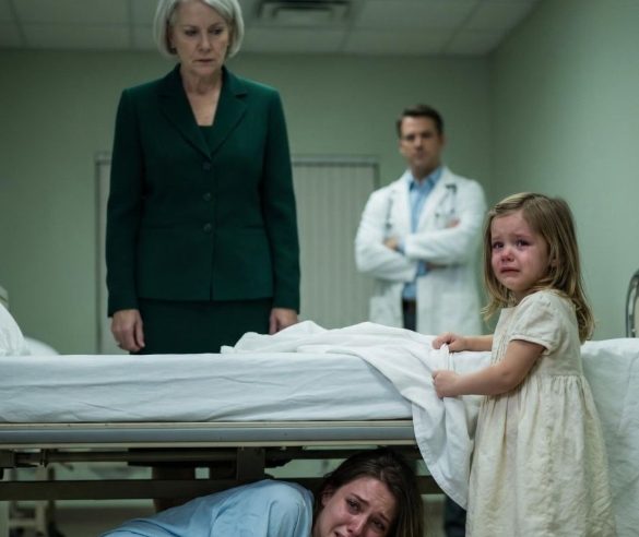 Doğumdan hemen sonra kızım bana hastane yatağının altına saklanmamı söyledi