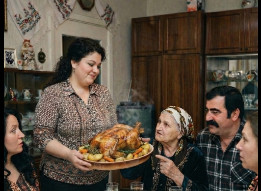 İşte bu da gelinim neredeyse eski gelinim sayılır