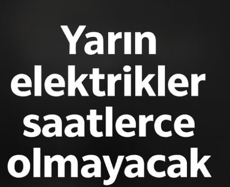 Uzun Süreli Kesinti İlçeleri