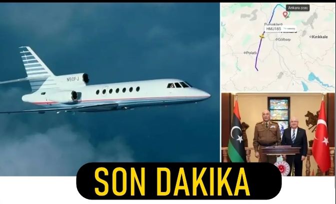 Ankara’da Uçak Düştü