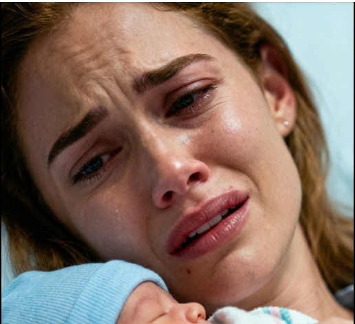 Kocam doğumdan hemen sonra yeni doğan bebeğe baktı ve alaycı bir gülümsemeyle