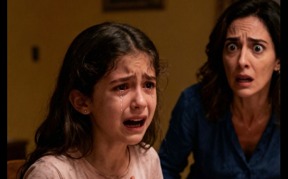 Kocamın beş yaşındaki kızı bizimle yaşamaya başladığından beri neredeyse hiç yemek yememişti