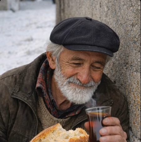 Vefat eden eşimin ceketini evsiz bir adama verdim sonra bir mesaj aldım..