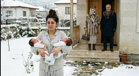 Kayınvalidem Leman yüzüme tükürerek bağırdı Kollarımda henüz on günlük ikiz kızlarım vardı.