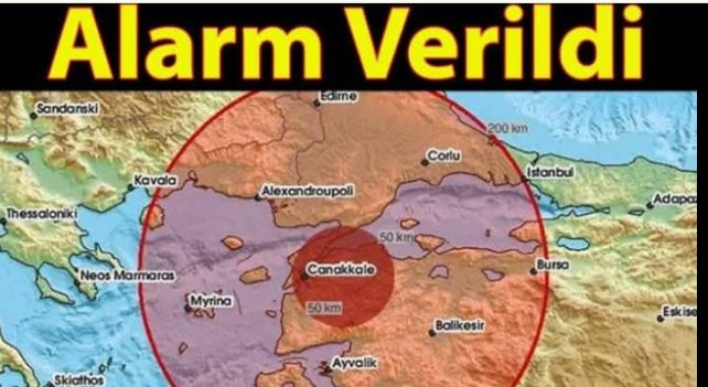 Ege Denizi’nde gece yarısı Afet