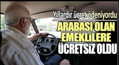 Araç Sahibi Olan Emekliye