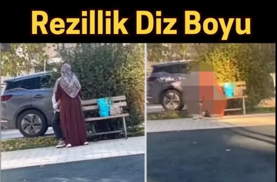 Parkta Skandal Görüntü