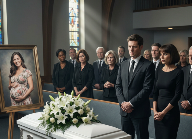 Adam hamile karısının cenazesine metresini getirdi