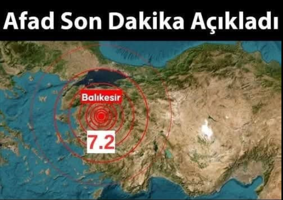 Gece yarısı korkutan sarsıntı