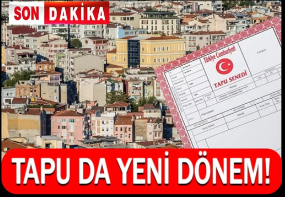 Tüm tapu sahiplerine duyuru