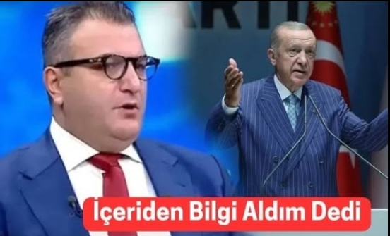 İçeriden bilgi aldım dedi