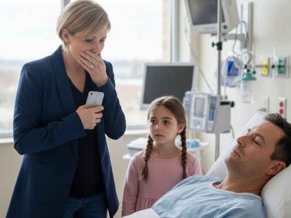 Kocam bir trafik kazası sonrası komadaydı