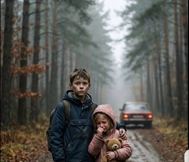 Anne ve baba, çocuklarını ıssız bir ormanda terk etti