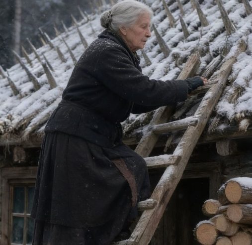 kadar her gün evinin çatısına çıkıp sivri tahta kazıkları çakıyordu
