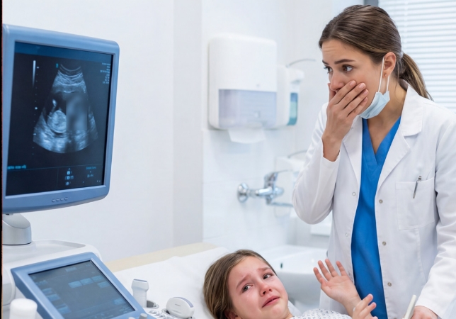 üvey babasıyla geçirdiği bir hafta sonunun ardından karın ağrısından şikayetçi oldu