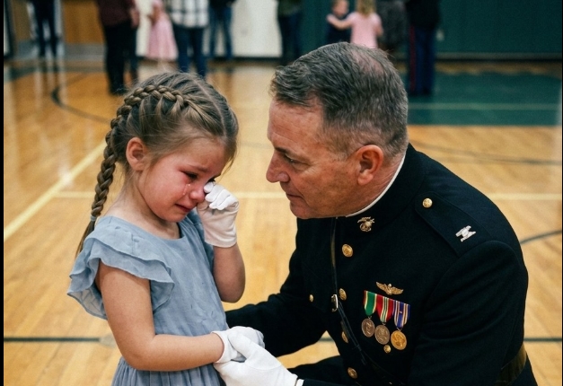 baba-kız dansında tek başına durduğu için alay konusu oldu